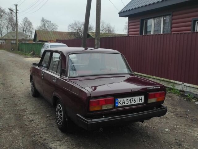 Червоний ВАЗ 2107, об'ємом двигуна 1.5 л та пробігом 100 тис. км за 1100 $, фото 9 на Automoto.ua