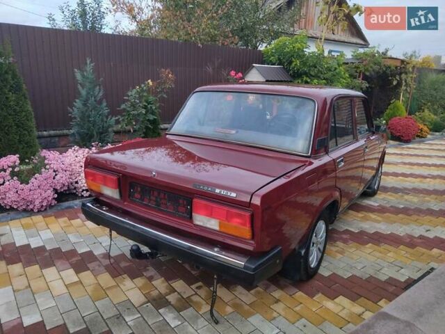 Красный ВАЗ 2107, объемом двигателя 1.5 л и пробегом 120 тыс. км за 1780 $, фото 10 на Automoto.ua