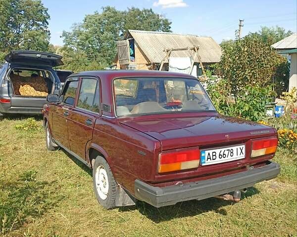 Червоний ВАЗ 2107, об'ємом двигуна 1.45 л та пробігом 91 тис. км за 1700 $, фото 9 на Automoto.ua