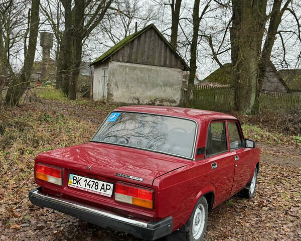 Красный ВАЗ 2107, объемом двигателя 1.5 л и пробегом 47 тыс. км за 2499 $, фото 35 на Automoto.ua