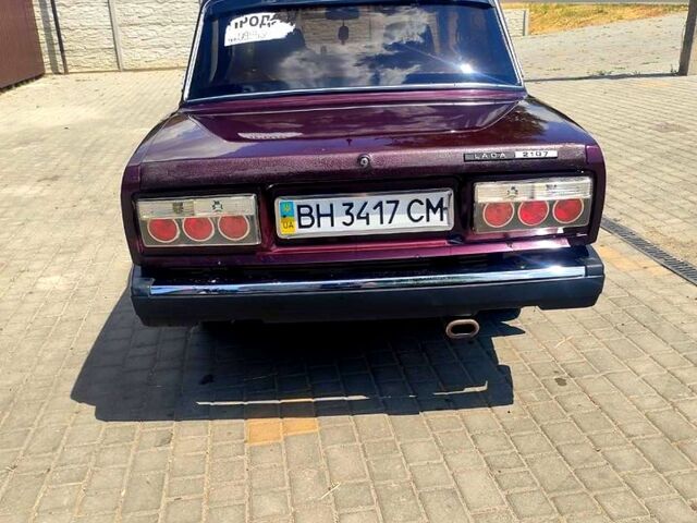 Красный ВАЗ 2107, объемом двигателя 1.5 л и пробегом 150 тыс. км за 1200 $, фото 5 на Automoto.ua