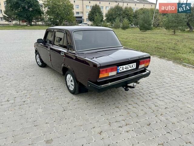 Красный ВАЗ 2107, объемом двигателя 1.45 л и пробегом 80 тыс. км за 2799 $, фото 6 на Automoto.ua