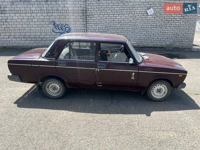Красный ВАЗ 2107, объемом двигателя 1.45 л и пробегом 70 тыс. км за 1800 $, фото 6 на Automoto.ua