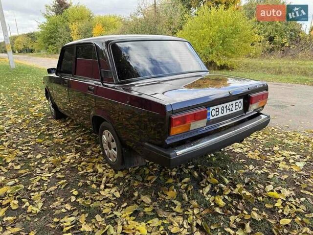 Красный ВАЗ 2107, объемом двигателя 1.45 л и пробегом 71 тыс. км за 1550 $, фото 1 на Automoto.ua