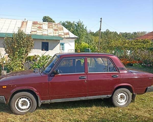Червоний ВАЗ 2107, об'ємом двигуна 1.45 л та пробігом 91 тис. км за 1700 $, фото 4 на Automoto.ua