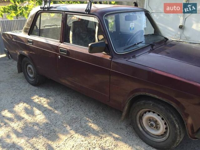 Красный ВАЗ 2107, объемом двигателя 0 л и пробегом 100 тыс. км за 1600 $, фото 4 на Automoto.ua