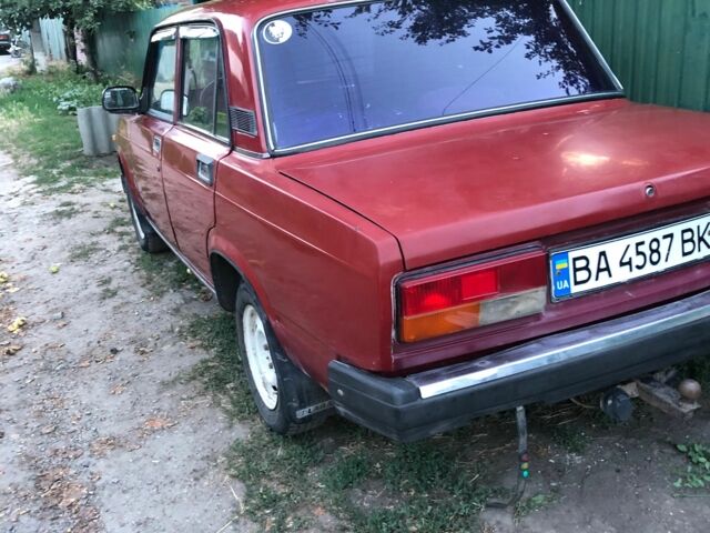 Красный ВАЗ 2107, объемом двигателя 0 л и пробегом 3 тыс. км за 841 $, фото 1 на Automoto.ua