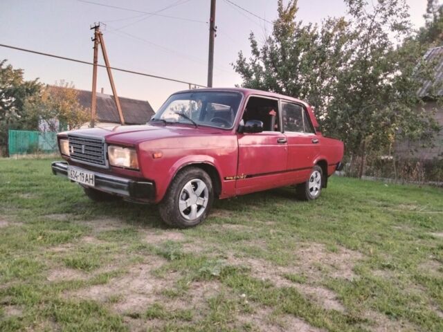 Красный ВАЗ 2107, объемом двигателя 3 л и пробегом 1 тыс. км за 36000 $, фото 1 на Automoto.ua