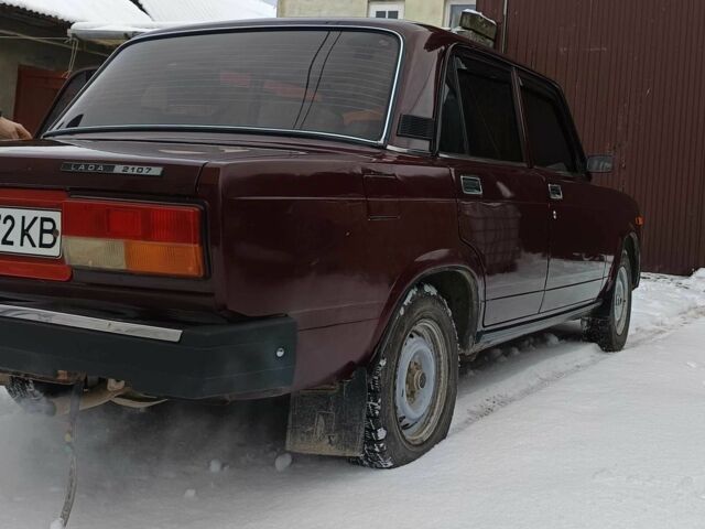 Червоний ВАЗ 2107, об'ємом двигуна 0 л та пробігом 350 тис. км за 1500 $, фото 1 на Automoto.ua
