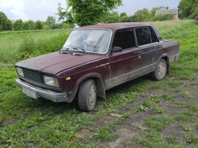 Червоний ВАЗ 2107, об'ємом двигуна 1.3 л та пробігом 85 тис. км за 17000 $, фото 3 на Automoto.ua