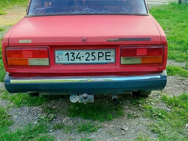 Красный ВАЗ 2107, объемом двигателя 0 л и пробегом 86 тыс. км за 500 $, фото 1 на Automoto.ua