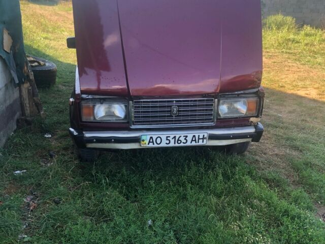 Червоний ВАЗ 2107, об'ємом двигуна 10 л та пробігом 180 тис. км за 557 $, фото 3 на Automoto.ua