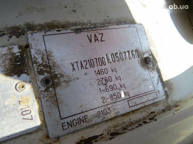 ВАЗ 2107 1990 в Кропивницком (Кировограде) на Automoto.ua ВАЗ 2107, объемом двигателя 0 л и пробегом 83 тыс. км за 1700 $, фото 22 на Automoto.ua