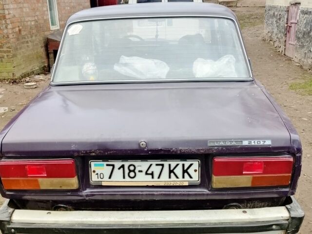 ВАЗ 2107, объемом двигателя 1.3 л и пробегом 770 тыс. км за 427 $, фото 4 на Automoto.ua