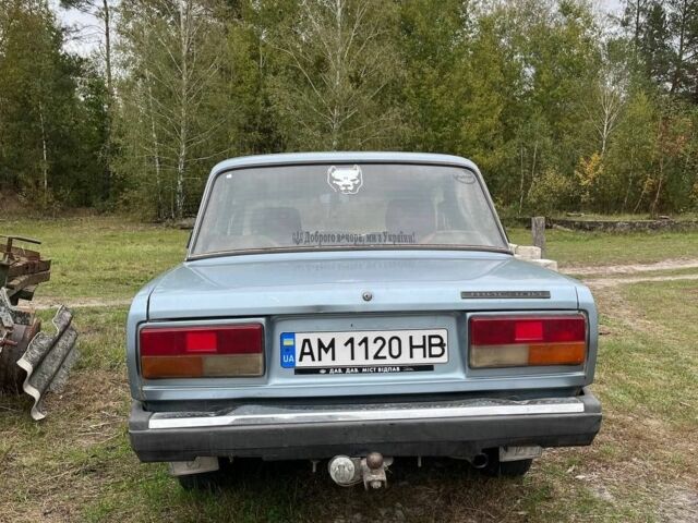 ВАЗ 2107 1990 в Коростышеве на Automoto.ua Серый ВАЗ 2107, объемом двигателя 1.5 л и пробегом 200 тыс. км за 1150 $, фото 12 на Automoto.ua