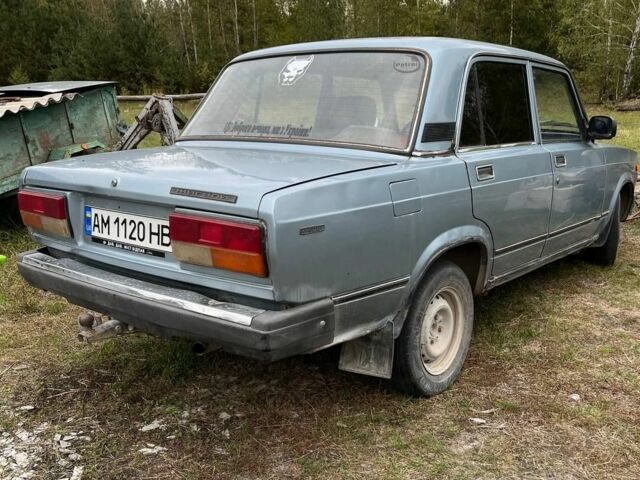 ВАЗ 2107 1990 в Коростышеве на Automoto.ua Серый ВАЗ 2107, объемом двигателя 1.5 л и пробегом 200 тыс. км за 1150 $, фото 1 на Automoto.ua