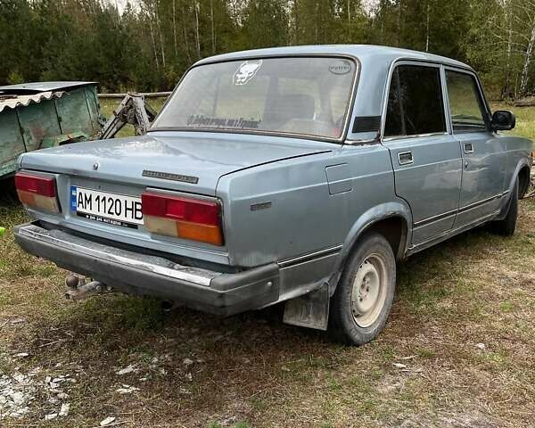 ВАЗ 2107 1990 в Коростышеве на Automoto.ua Серый ВАЗ 2107, объемом двигателя 1.5 л и пробегом 200 тыс. км за 1300 $, фото 9 на Automoto.ua
