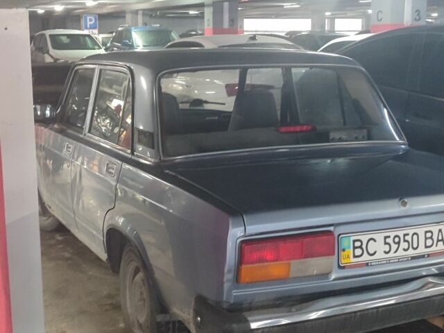 Сірий ВАЗ 2107, об'ємом двигуна 1.5 л та пробігом 90 тис. км за 591 $, фото 4 на Automoto.ua