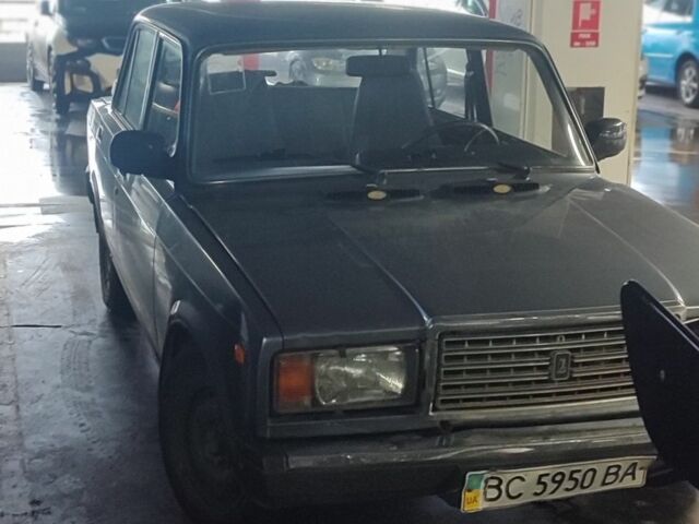 Сірий ВАЗ 2107, об'ємом двигуна 1.5 л та пробігом 90 тис. км за 591 $, фото 2 на Automoto.ua