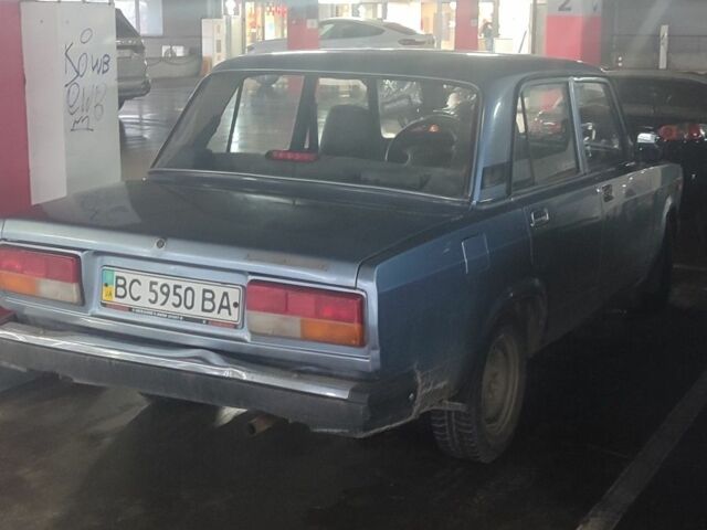 Сірий ВАЗ 2107, об'ємом двигуна 1.5 л та пробігом 90 тис. км за 591 $, фото 3 на Automoto.ua