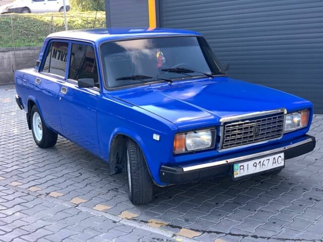 Серый ВАЗ 2107, объемом двигателя 1.6 л и пробегом 170 тыс. км за 1450 $, фото 1 на Automoto.ua