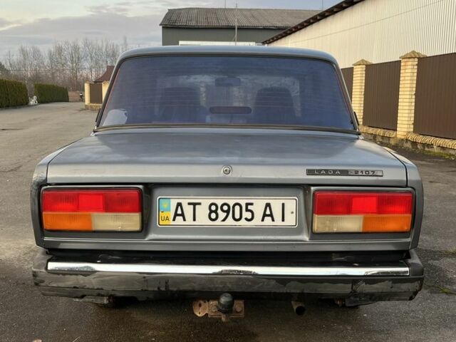 Серый ВАЗ 2107, объемом двигателя 1.5 л и пробегом 76 тыс. км за 1199 $, фото 5 на Automoto.ua