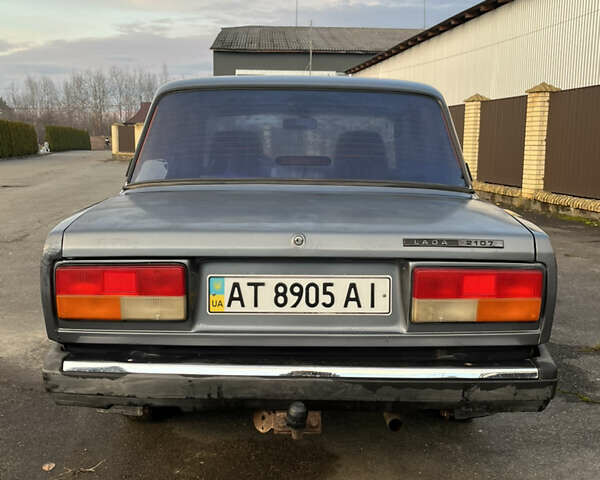 Серый ВАЗ 2107, объемом двигателя 1.5 л и пробегом 80 тыс. км за 1199 $, фото 6 на Automoto.ua
