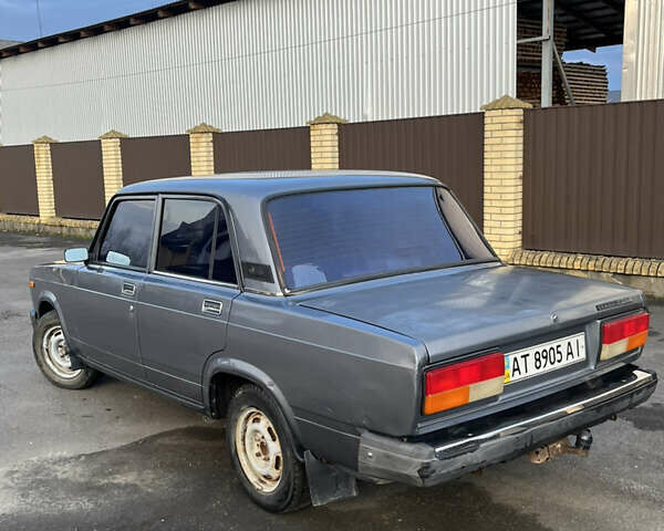 Серый ВАЗ 2107, объемом двигателя 1.5 л и пробегом 80 тыс. км за 1199 $, фото 5 на Automoto.ua