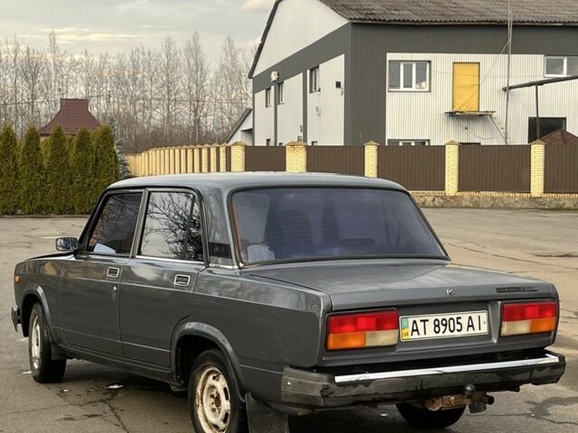 Серый ВАЗ 2107, объемом двигателя 1.5 л и пробегом 76 тыс. км за 1199 $, фото 16 на Automoto.ua