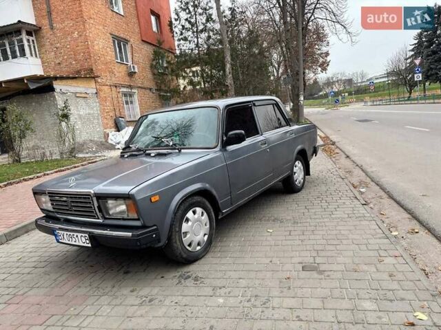 Серый ВАЗ 2107, объемом двигателя 1.5 л и пробегом 187 тыс. км за 1250 $, фото 1 на Automoto.ua
