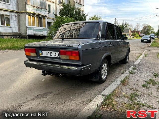 Серый ВАЗ 2107, объемом двигателя 1.5 л и пробегом 125 тыс. км за 1550 $, фото 3 на Automoto.ua