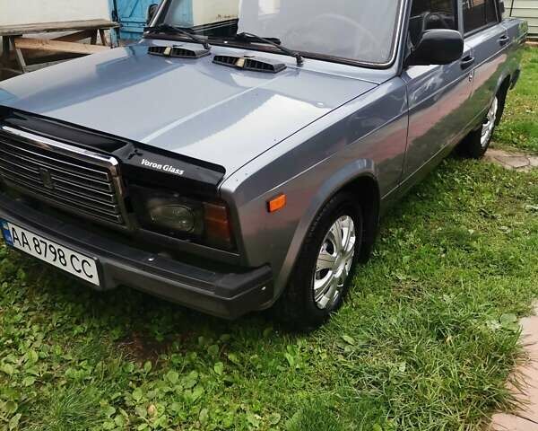 Сірий ВАЗ 2107, об'ємом двигуна 1.5 л та пробігом 90 тис. км за 1200 $, фото 1 на Automoto.ua