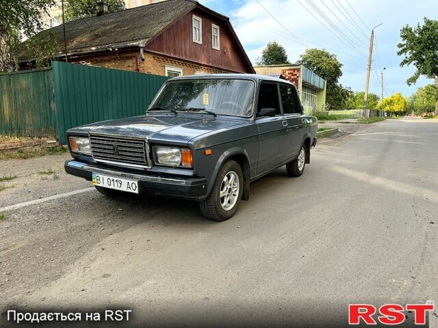 Серый ВАЗ 2107, объемом двигателя 1.5 л и пробегом 125 тыс. км за 1550 $, фото 1 на Automoto.ua