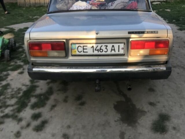 Серый ВАЗ 2107, объемом двигателя 1.5 л и пробегом 72 тыс. км за 1550 $, фото 6 на Automoto.ua
