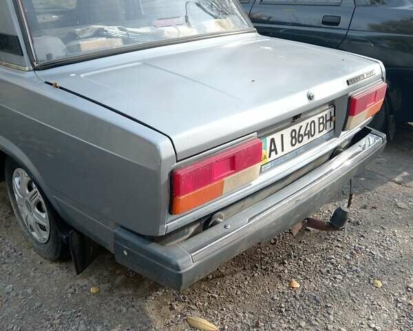 Серый ВАЗ 2107, объемом двигателя 1.5 л и пробегом 86 тыс. км за 1570 $, фото 1 на Automoto.ua