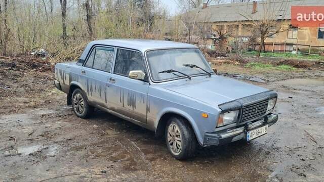 Серый ВАЗ 2107, объемом двигателя 1.6 л и пробегом 82 тыс. км за 1400 $, фото 1 на Automoto.ua