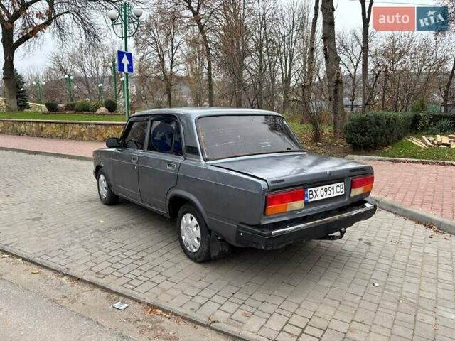 Серый ВАЗ 2107, объемом двигателя 1.5 л и пробегом 187 тыс. км за 1250 $, фото 4 на Automoto.ua