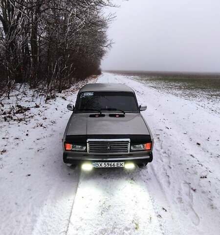 Сірий ВАЗ 2107, об'ємом двигуна 1.5 л та пробігом 160 тис. км за 1600 $, фото 10 на Automoto.ua