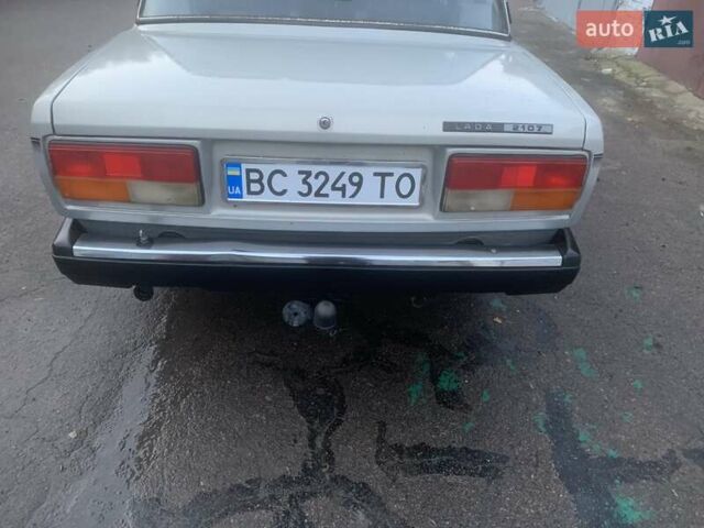 Сірий ВАЗ 2107, об'ємом двигуна 1.45 л та пробігом 70 тис. км за 1450 $, фото 5 на Automoto.ua
