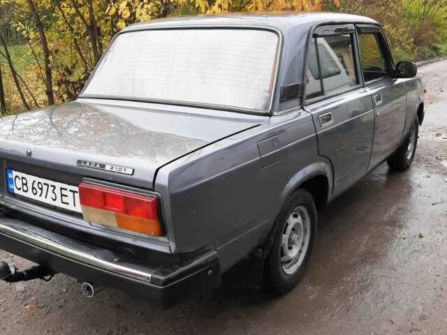 Серый ВАЗ 2107, объемом двигателя 1.5 л и пробегом 64 тыс. км за 1350 $, фото 3 на Automoto.ua