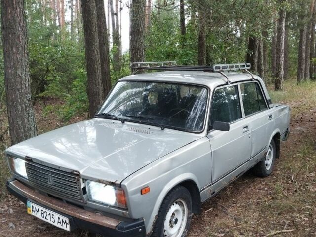 Сірий ВАЗ 2107, об'ємом двигуна 1 л та пробігом 100 тис. км за 841 $, фото 6 на Automoto.ua