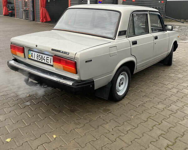 Серый ВАЗ 2107, объемом двигателя 1.45 л и пробегом 330 тыс. км за 1800 $, фото 2 на Automoto.ua