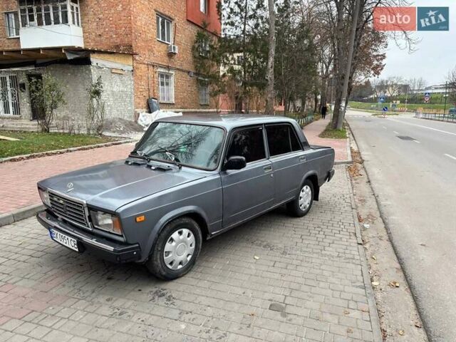 Серый ВАЗ 2107, объемом двигателя 1.5 л и пробегом 187 тыс. км за 1250 $, фото 3 на Automoto.ua