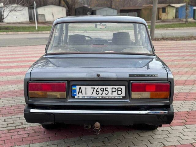 Серый ВАЗ 2107, объемом двигателя 1.5 л и пробегом 157 тыс. км за 1200 $, фото 7 на Automoto.ua