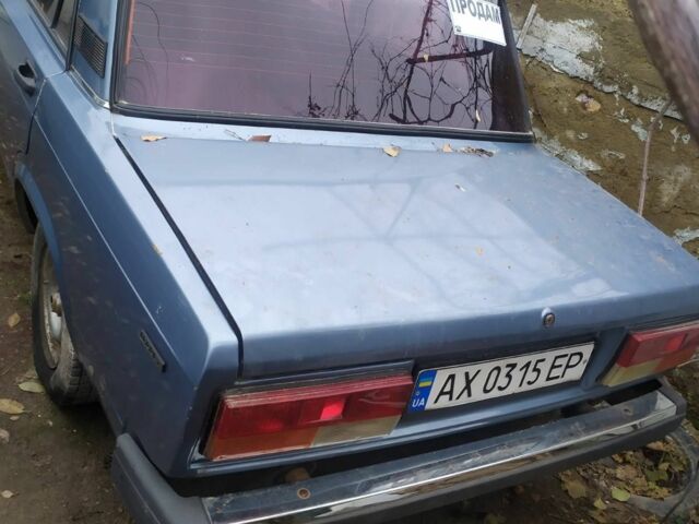 Сірий ВАЗ 2107, об'ємом двигуна 1.5 л та пробігом 60 тис. км за 1800 $, фото 1 на Automoto.ua