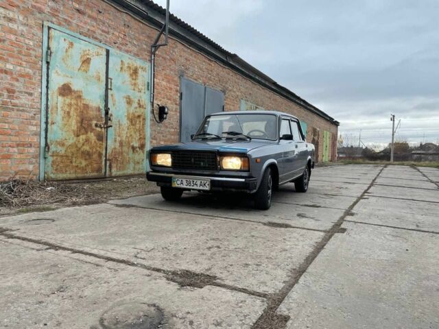 Серый ВАЗ 2107, объемом двигателя 1.5 л и пробегом 80 тыс. км за 1500 $, фото 5 на Automoto.ua