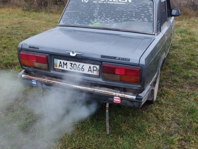 Серый ВАЗ 2107, объемом двигателя 0 л и пробегом 100 тыс. км за 1200 $, фото 7 на Automoto.ua