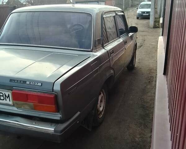 Сірий ВАЗ 2107, об'ємом двигуна 1.6 л та пробігом 98 тис. км за 1850 $, фото 3 на Automoto.ua