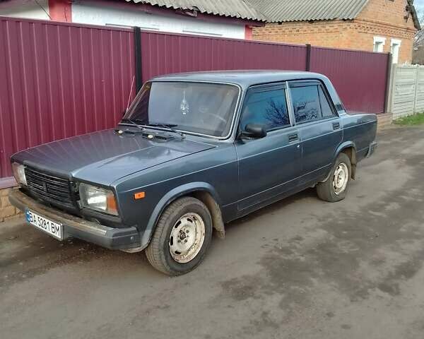 Сірий ВАЗ 2107, об'ємом двигуна 1.6 л та пробігом 98 тис. км за 1850 $, фото 1 на Automoto.ua