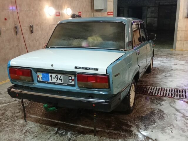 Синий ВАЗ 2107, объемом двигателя 0 л и пробегом 158 тыс. км за 594 $, фото 2 на Automoto.ua